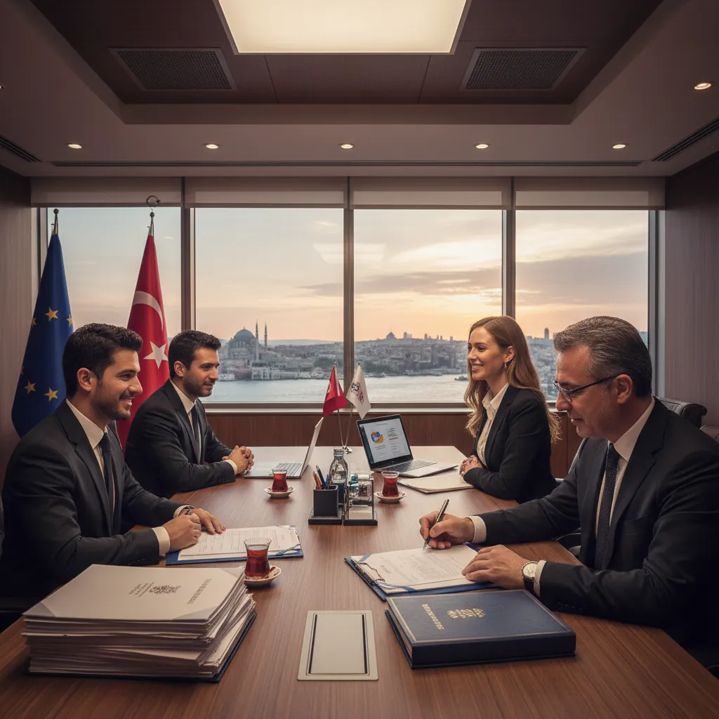 turkish investment documents signing