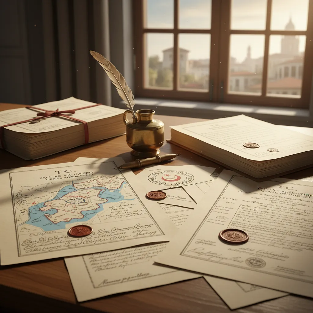 turkish land registry office documents