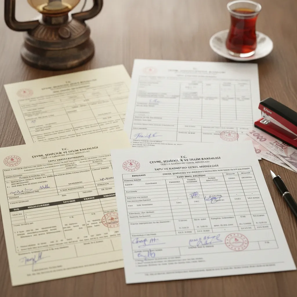 turkish real estate tax documents