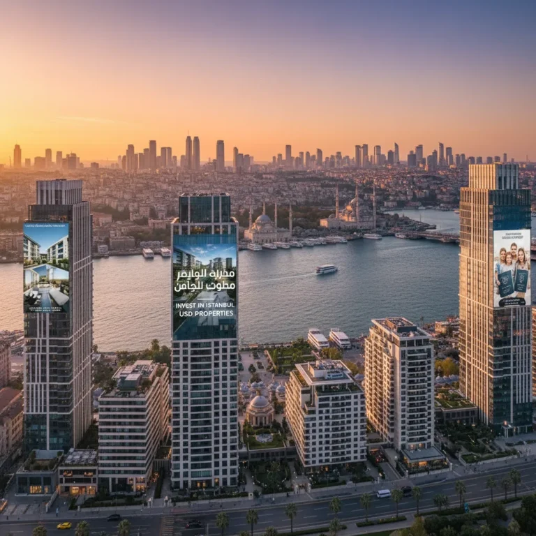 عقارات للبيع بالدولار في إسطنبول