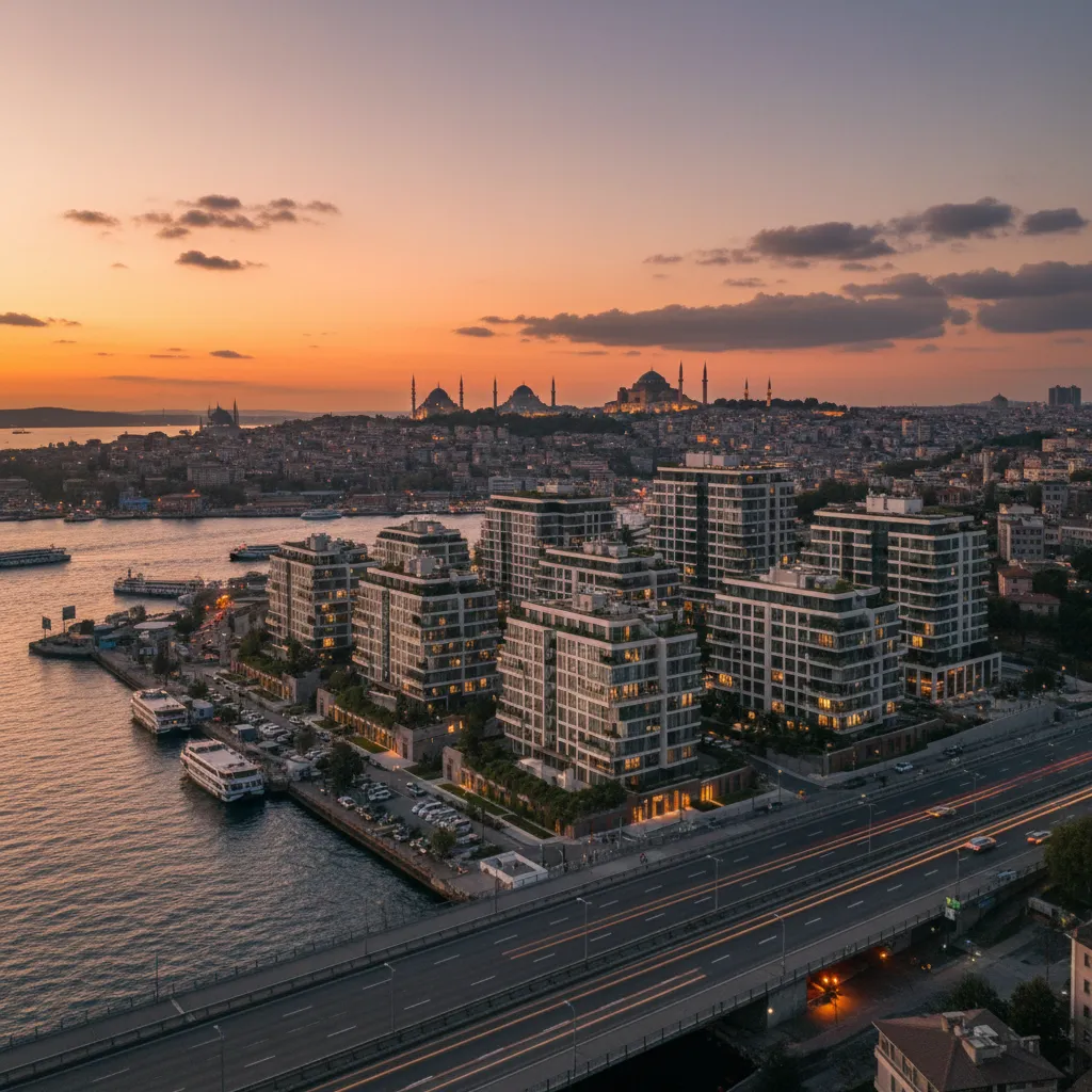 istanbul modern apartments skyline