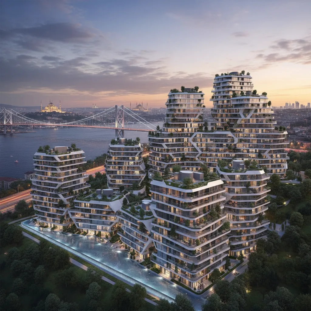 istanbul modern apartments skyline