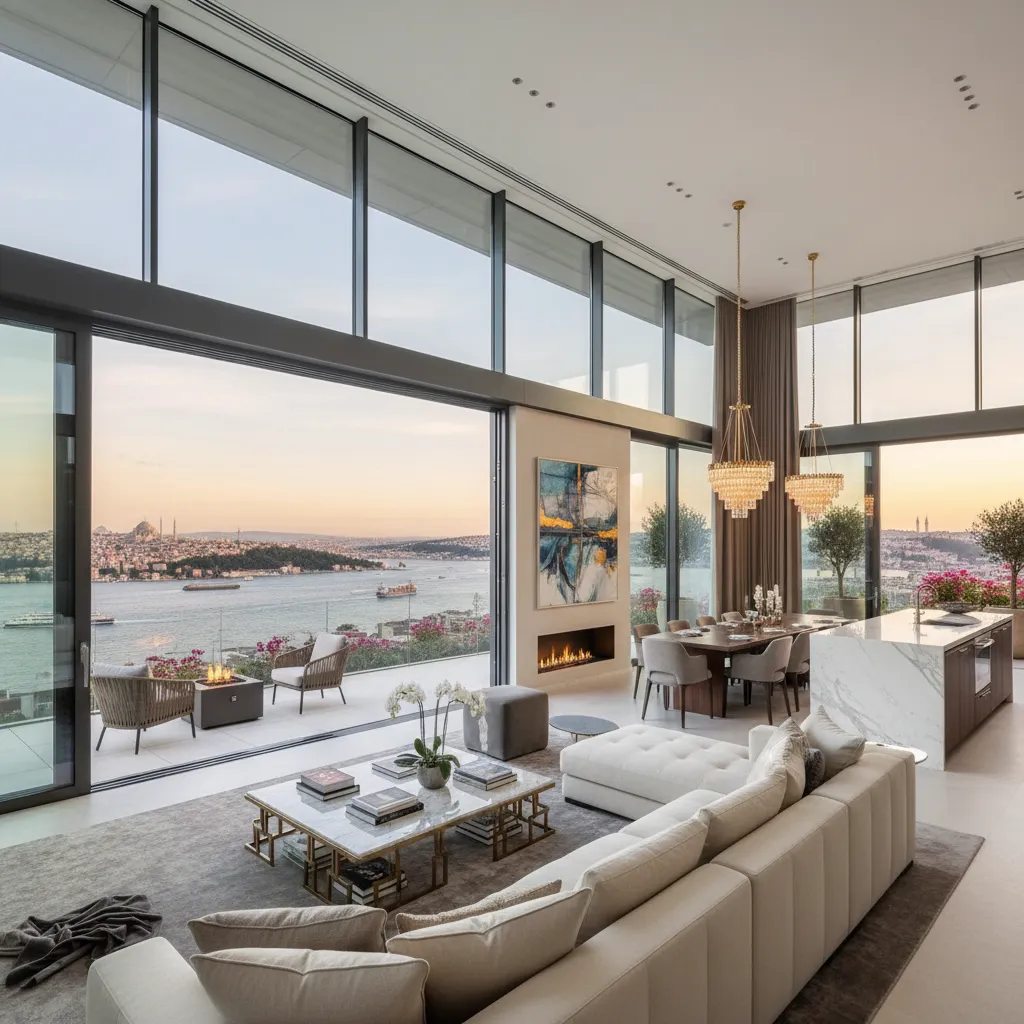 luxury istanbul apartment bosphorus