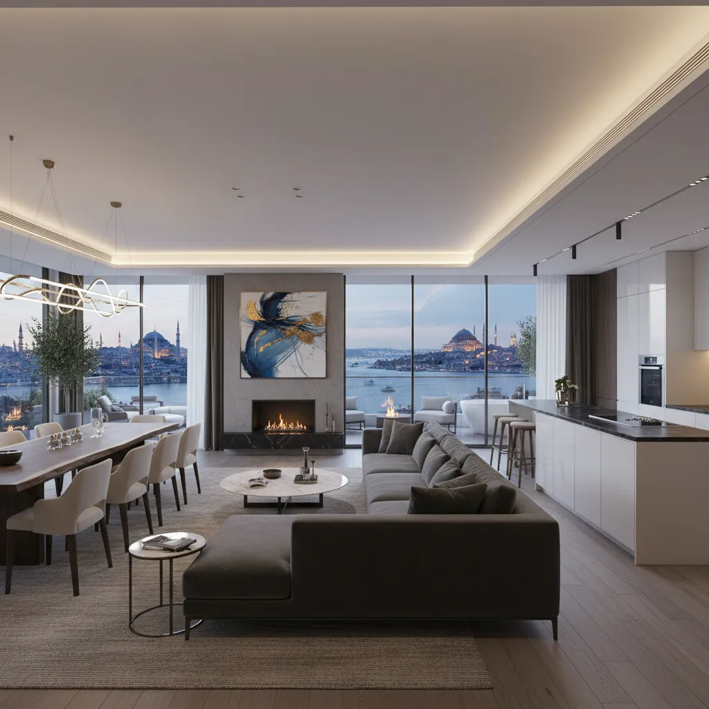 modern istanbul luxury apartment