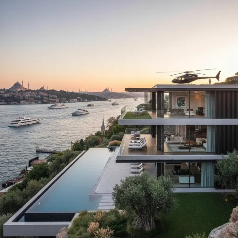 modern istanbul luxury property bosphorus