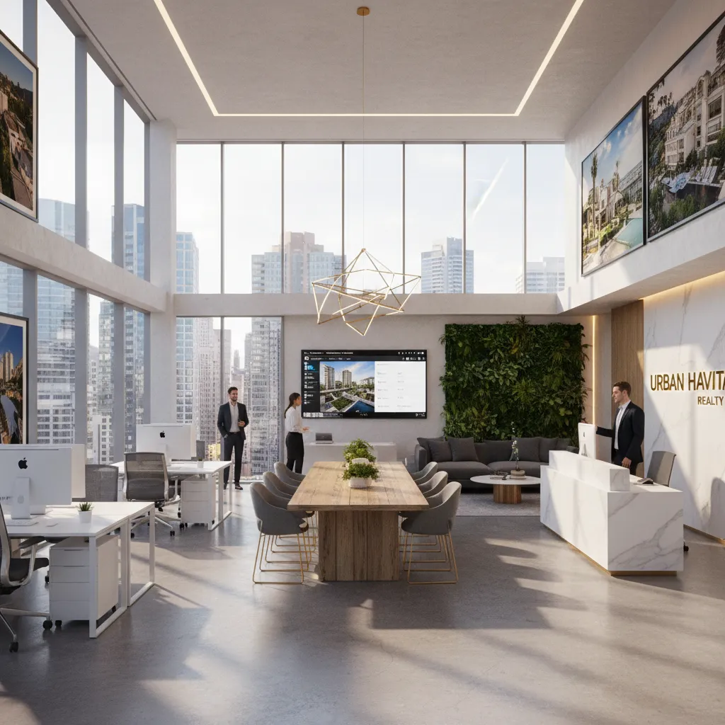 modern real estate office