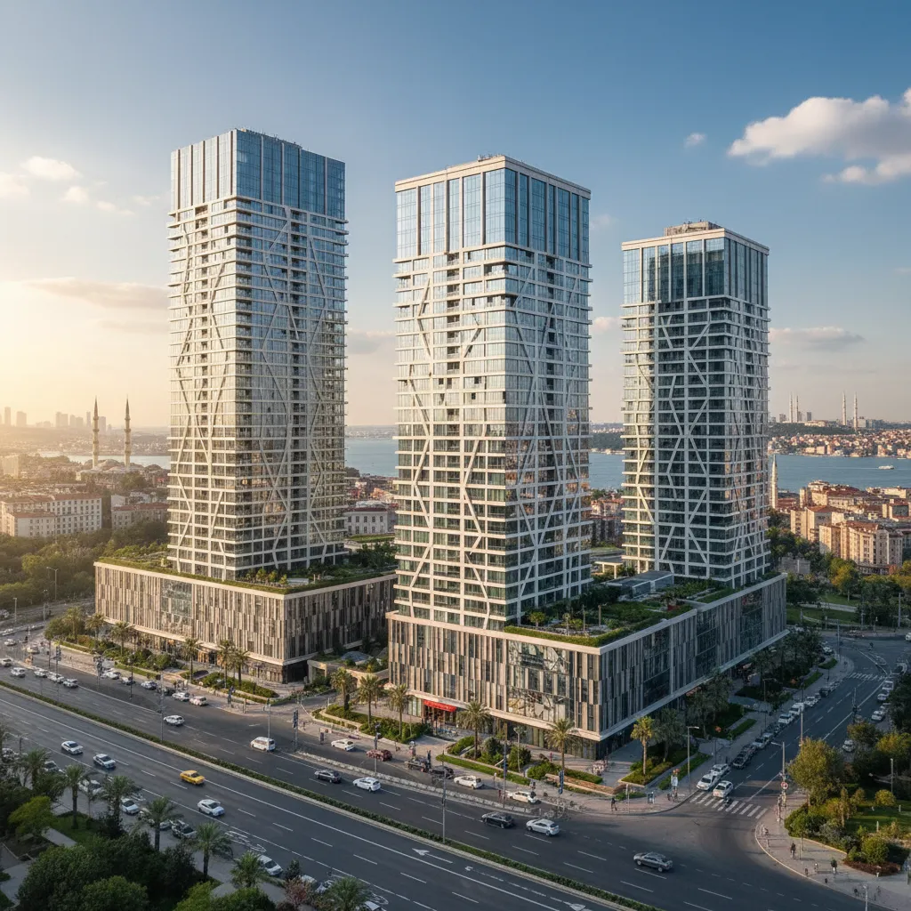turkish real estate modern buildings